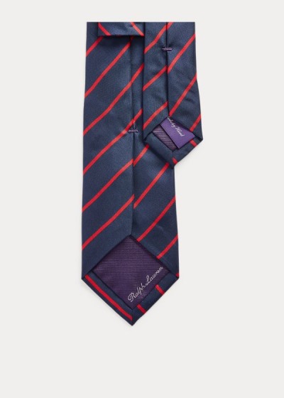 Laços Ralph Lauren Striped Silk Habutai Homem 04167-BSZP